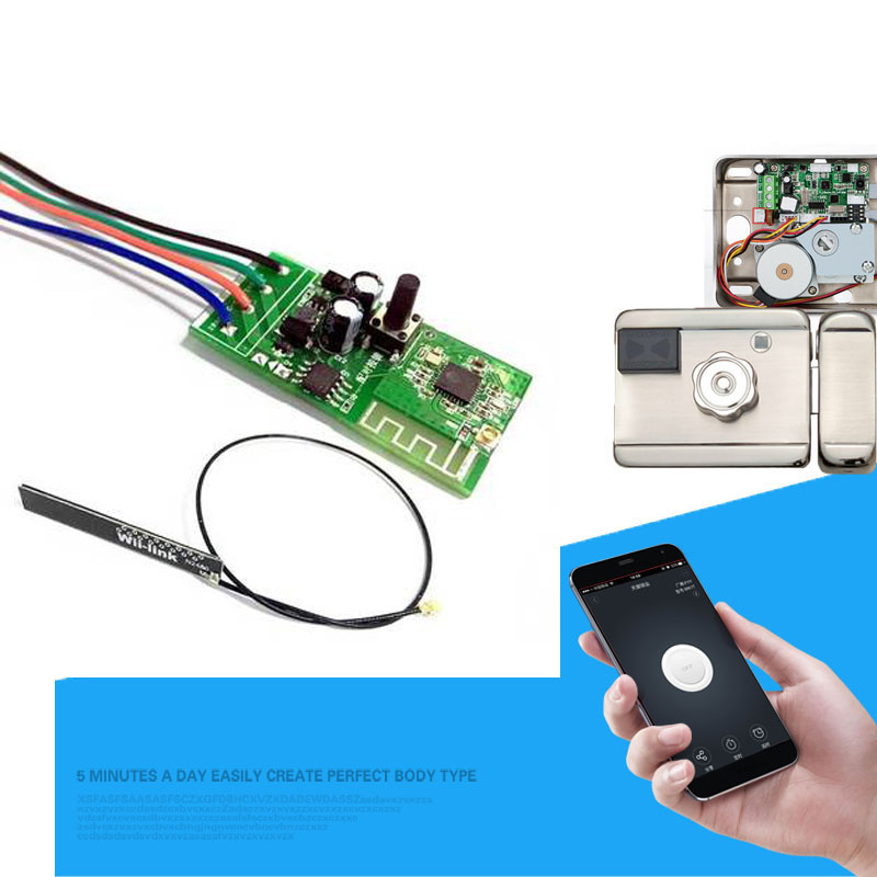 Home Automation Ideas - 12V WiFi Smart Switch Electronic Lock
