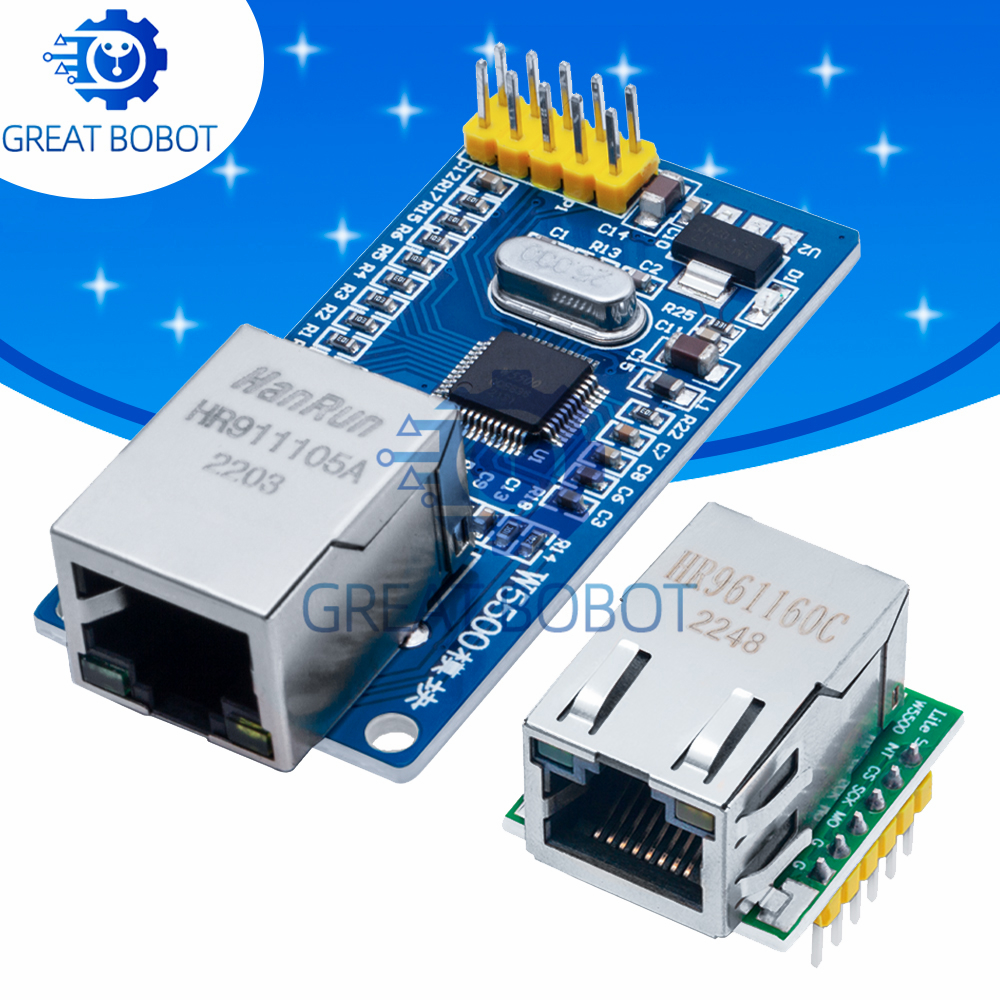 BS 1PCS  W5500 Ethernet networ - đánh giá và giá Ethernet Module W5500
