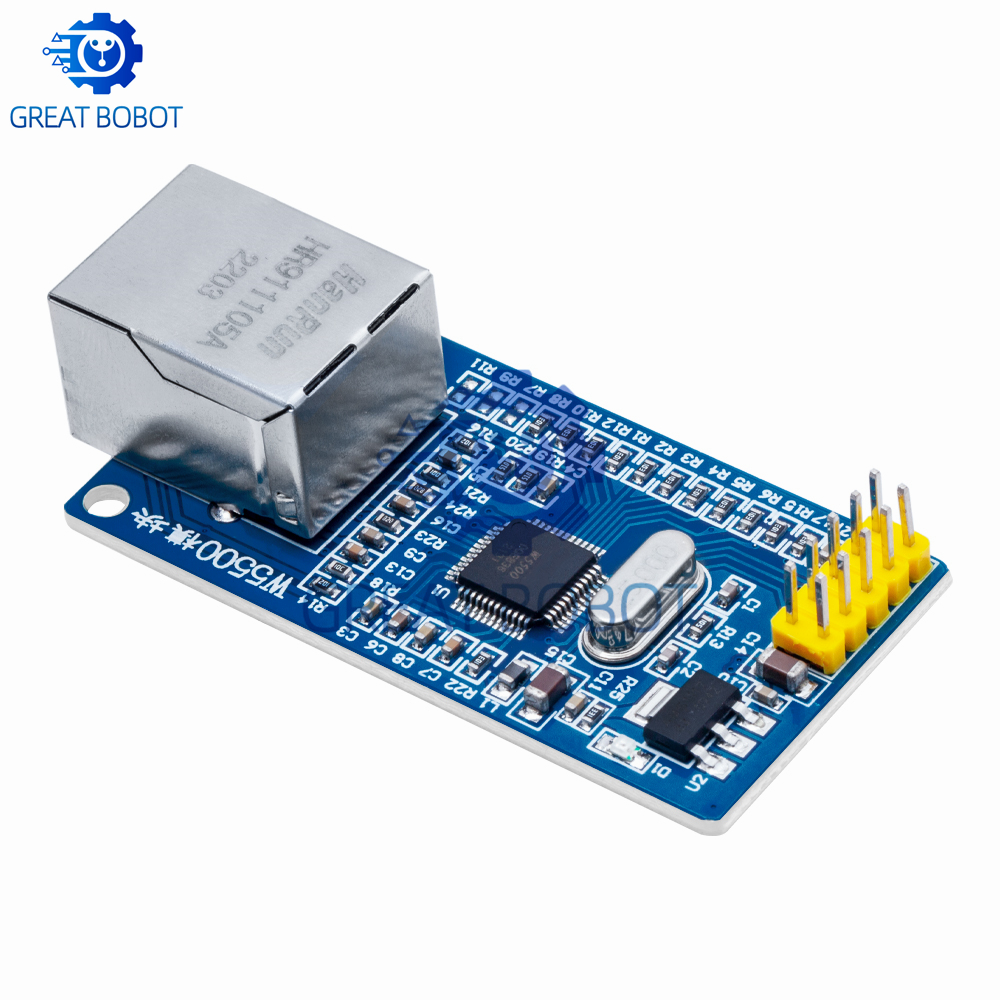 BS 1PCS  W5500 Ethernet networ - đánh giá và giá Ethernet Module W5500