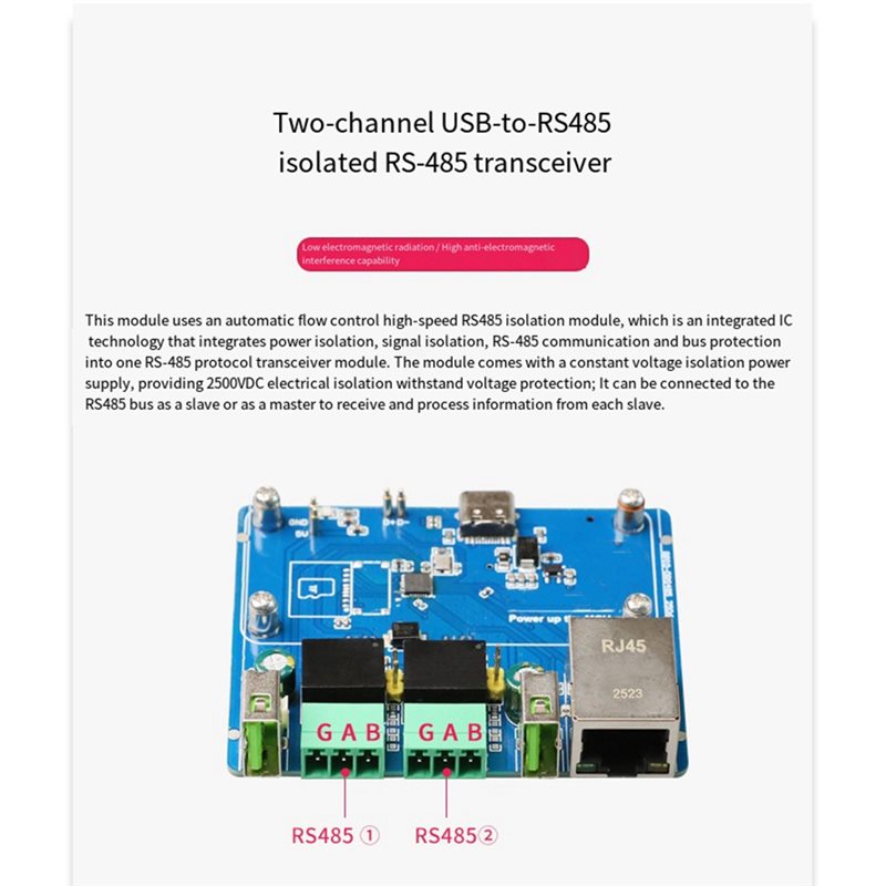 FEDI-Rpi0-DRS485 Dual RS485 Ex - đánh giá và giá Pi Zero W Board