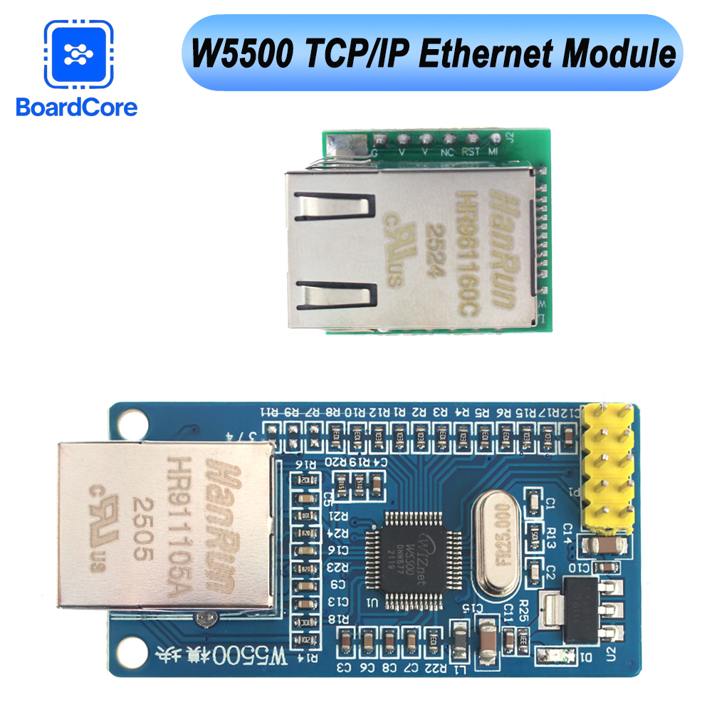 1PC 3.3V W5500 Chip New SPI to - đánh giá và giá Ethernet Module W5500