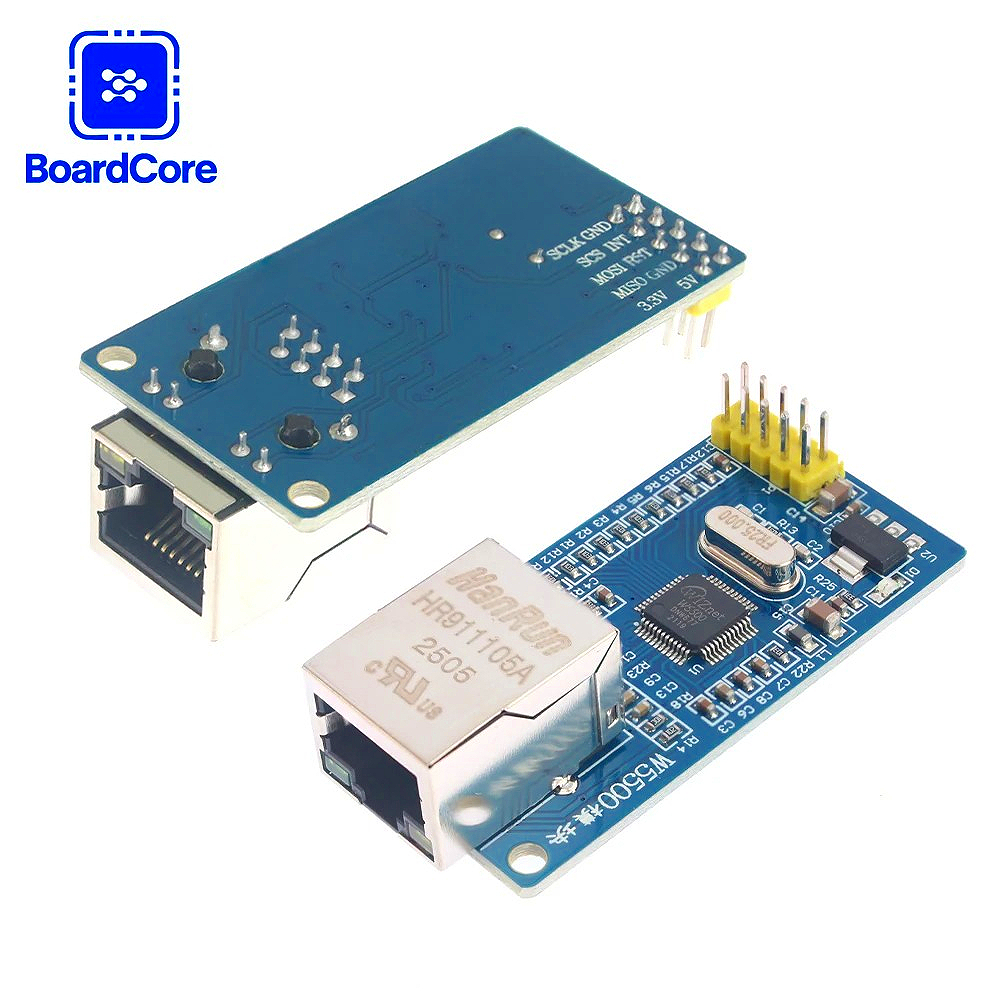 1PC 3.3V W5500 Chip New SPI to - đánh giá và giá Ethernet Module W5500