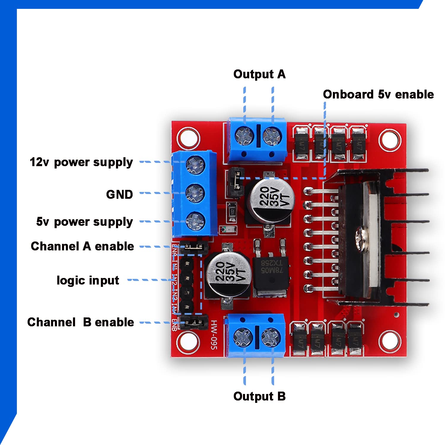 L298N Motor Drive Controller B - đánh giá và giá Home Automation Arduino