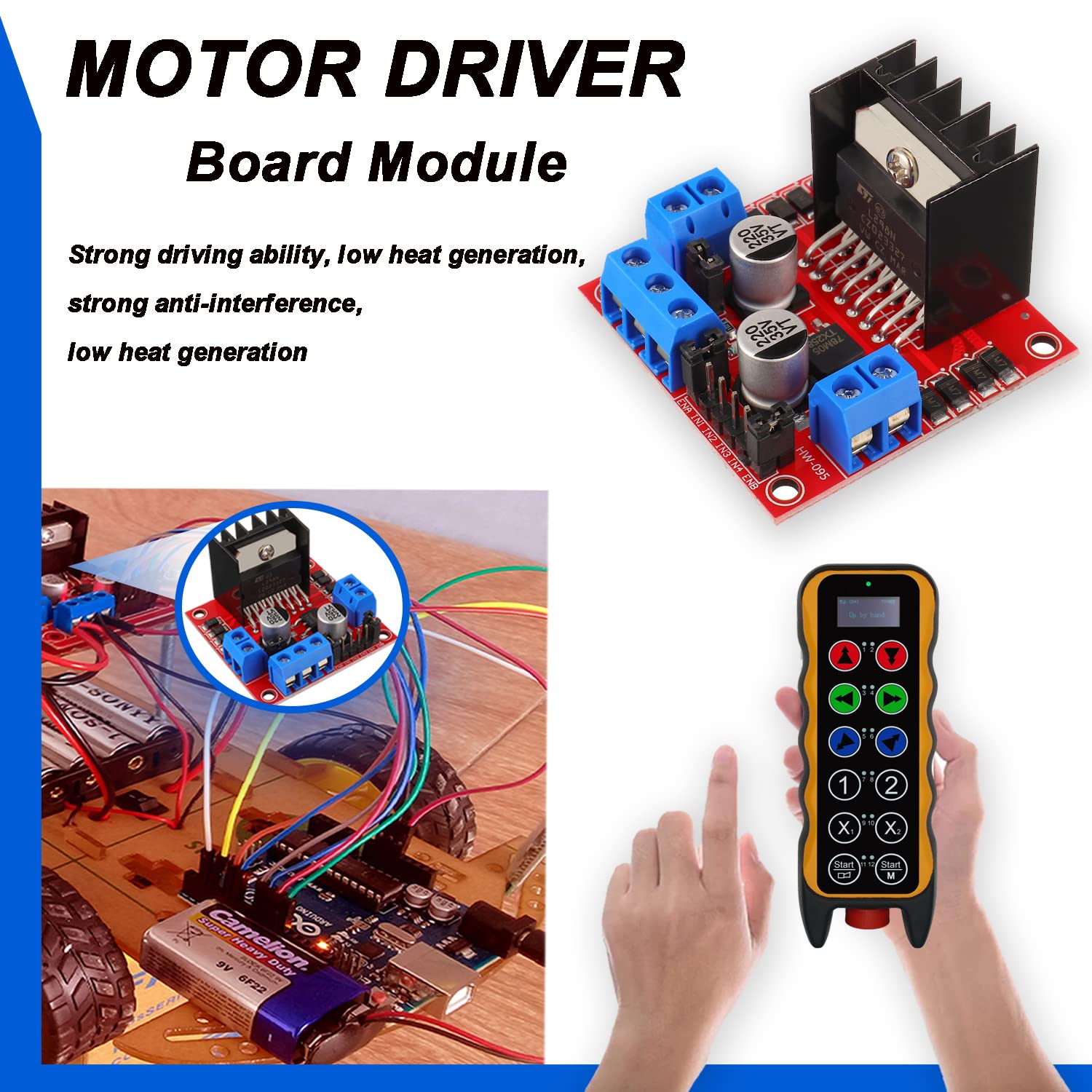 L298N Motor Drive Controller B - đánh giá và giá Home Automation Arduino