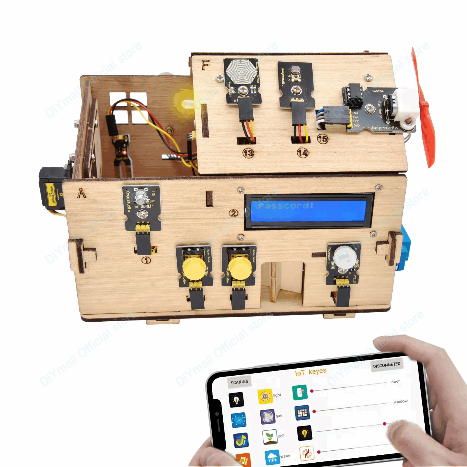 Keyestudio Smart IoT Home Kit  - đánh giá và giá Home Automation Diy