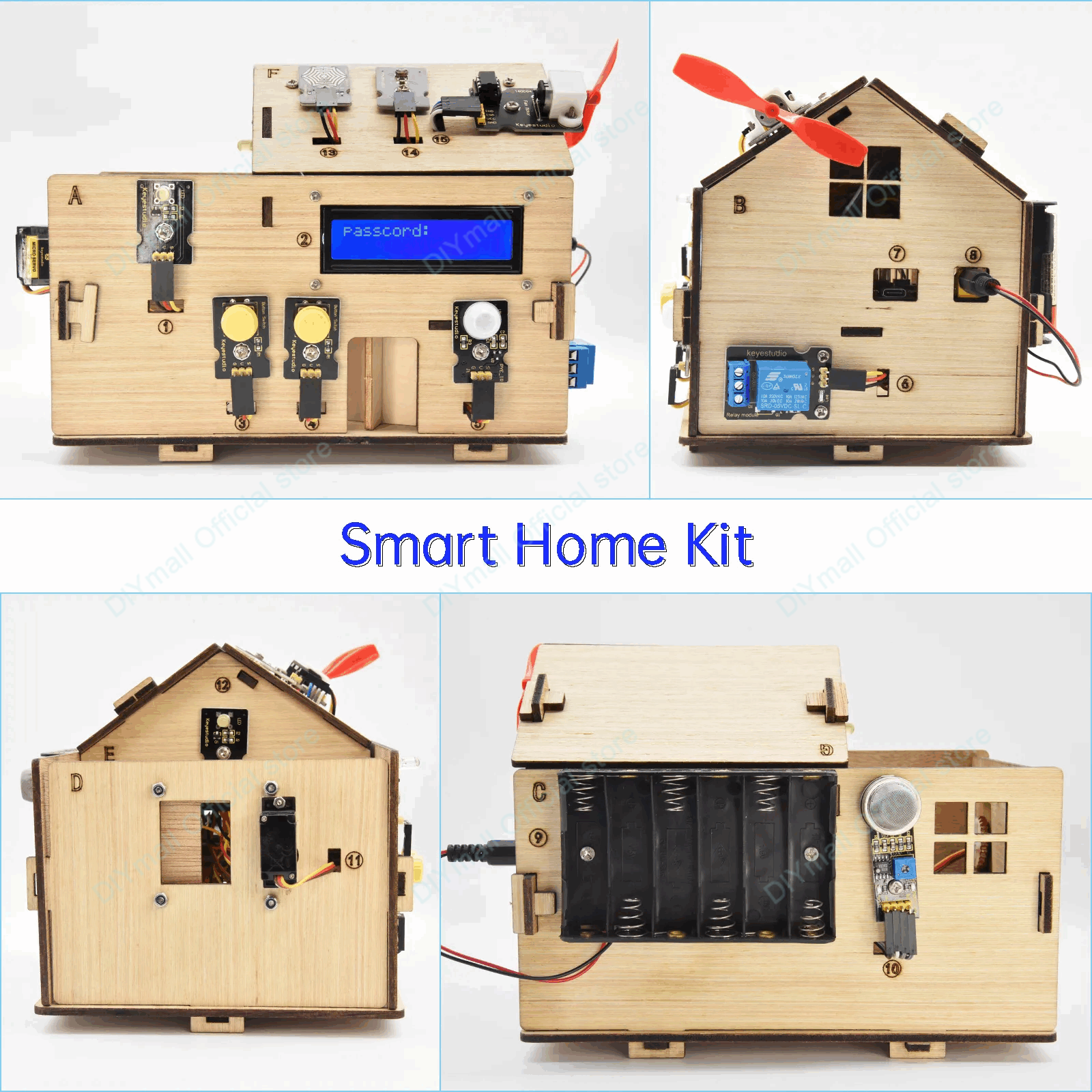 Keyestudio Smart IoT Home Kit  - đánh giá và giá Home Automation Diy