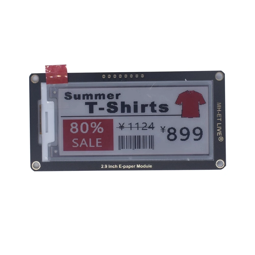 Inch Epaper Module E-paper E-I - đánh giá và giá Display Epaper 2.9