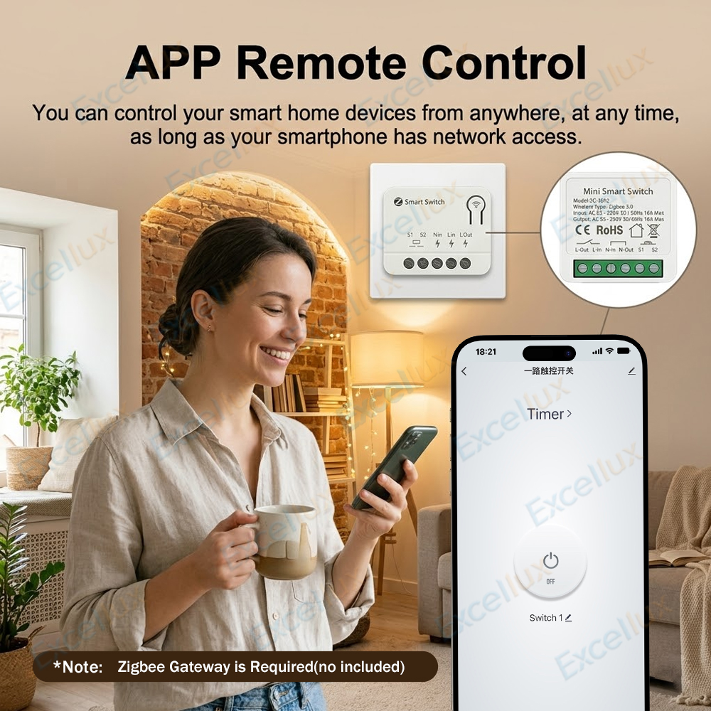 Zigbee 3.0 Mini Smart Switch D - đánh giá và giá Home Automation Diy