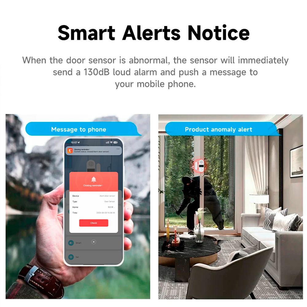Tuya Zigbee Wireless Door Wind - đánh giá và giá Home Automation Technology