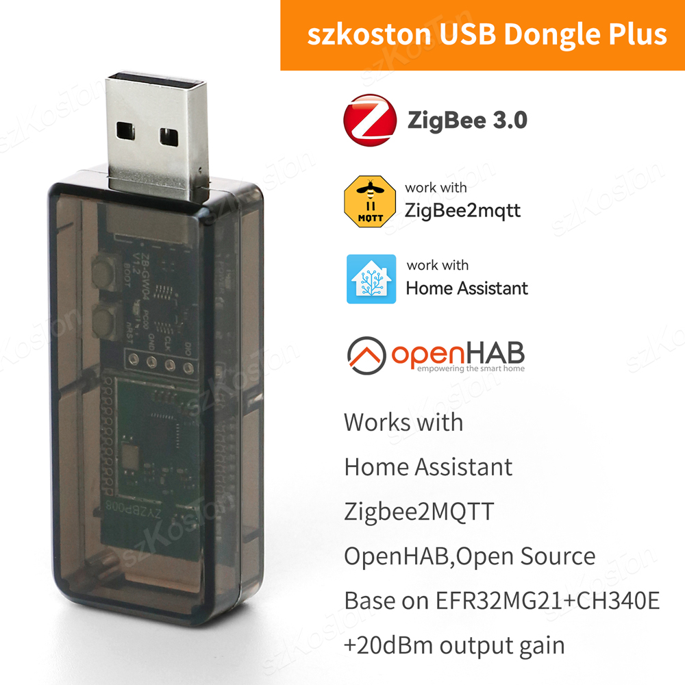 Zigbee USB Dongle Plus-E Gatew - đánh giá và giá Zigbee Coordinator Stick