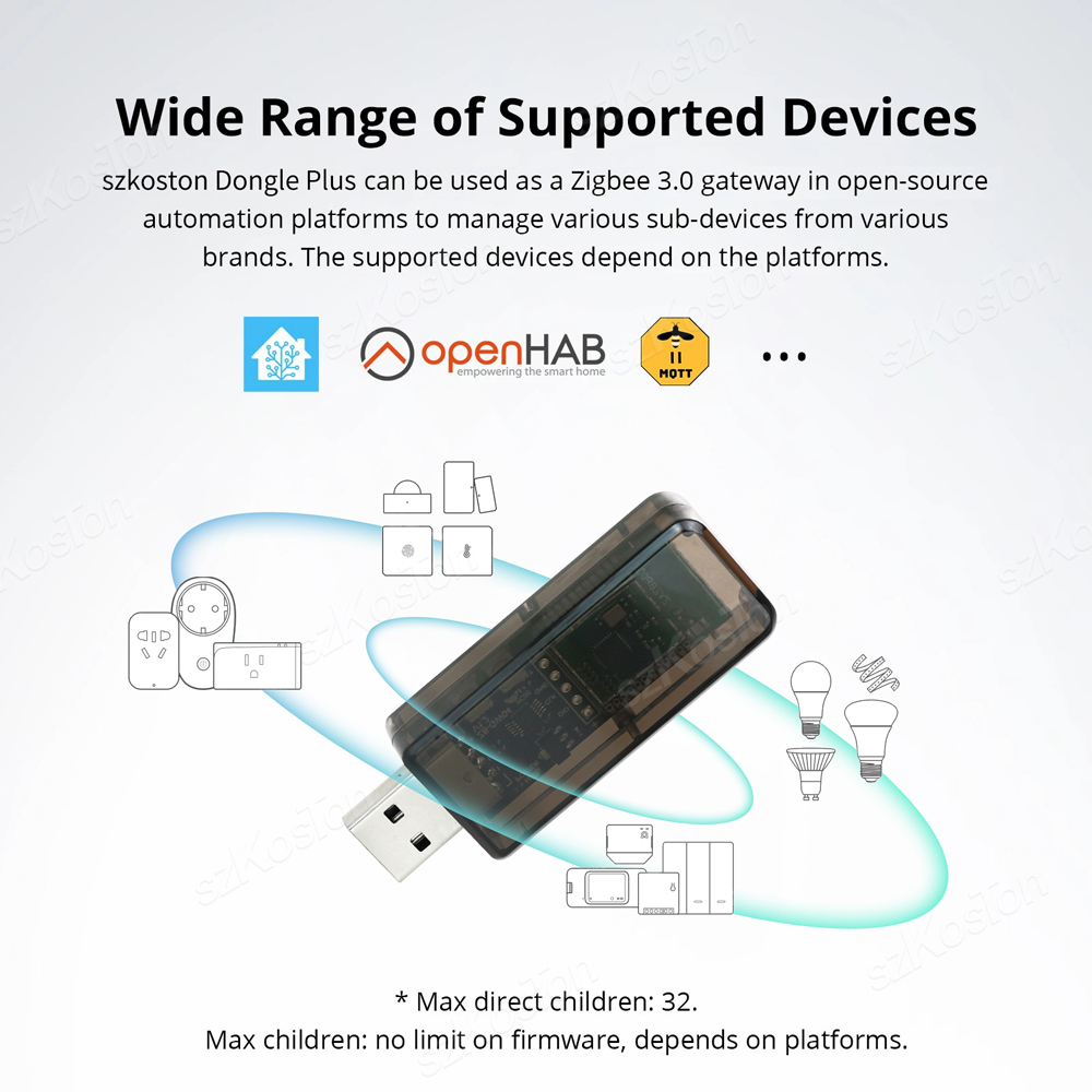 Zigbee USB Dongle Plus-E Gatew - đánh giá và giá Zigbee Coordinator Stick
