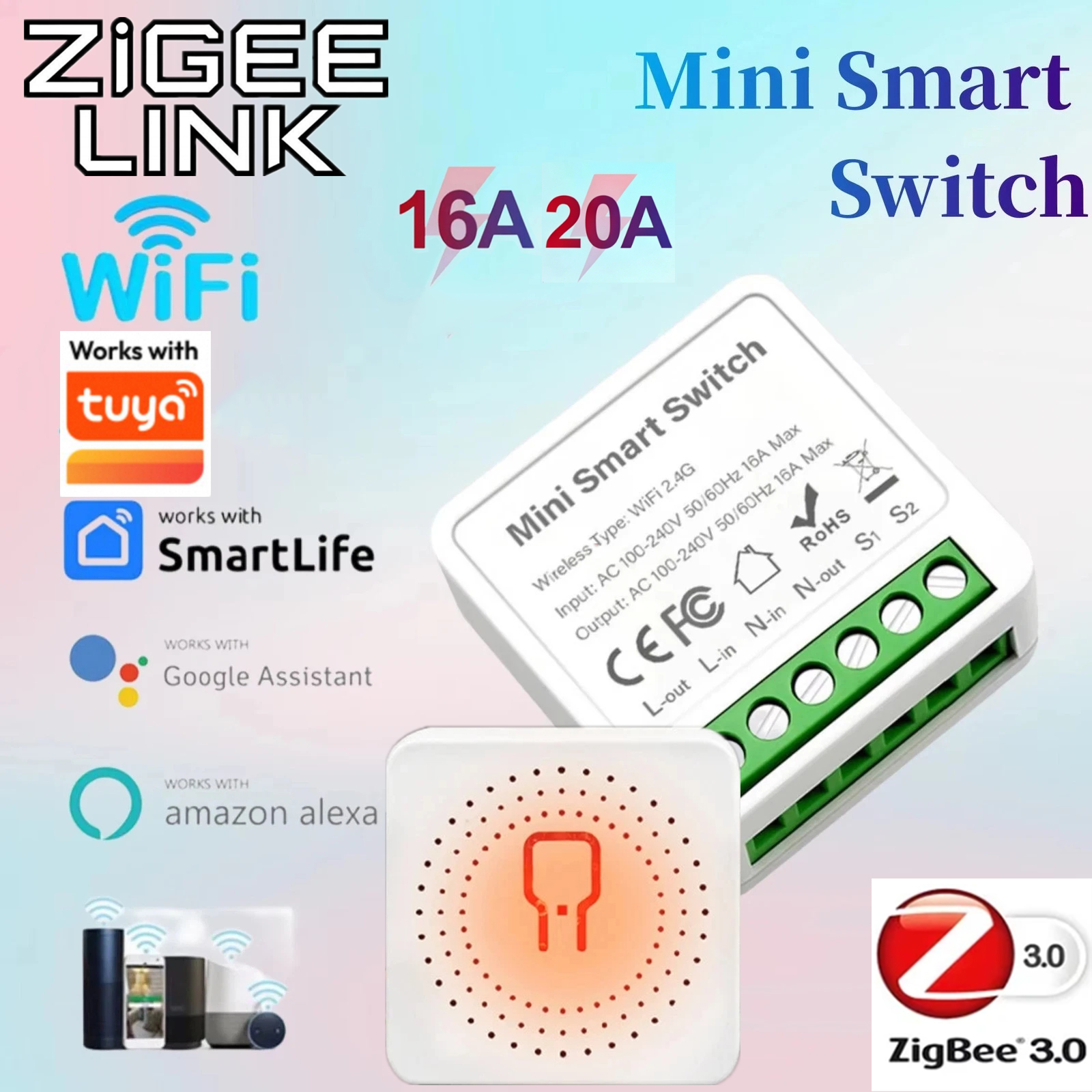 For Tuya Mini Smart WiFi Switc - đánh giá và giá Home Automation Diy