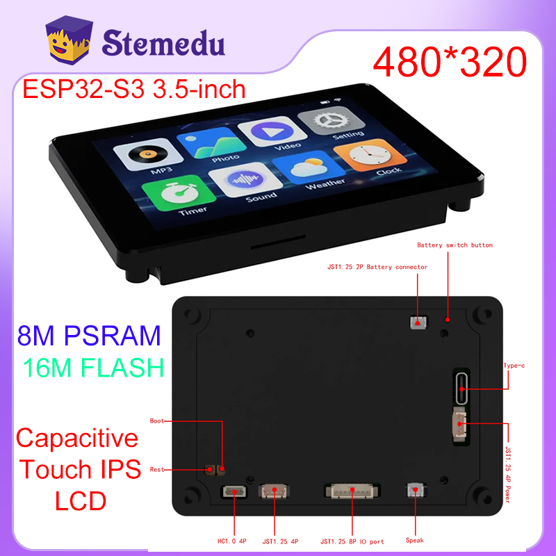 Mini ESP32-S3 3.5inch Capaciti - đánh giá và giá Home Automation Arduino