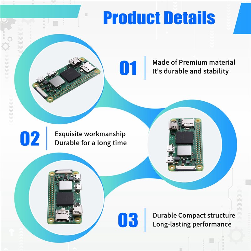 ABUO-Zero 2W Development Board - đánh giá và giá Pi Zero W Board