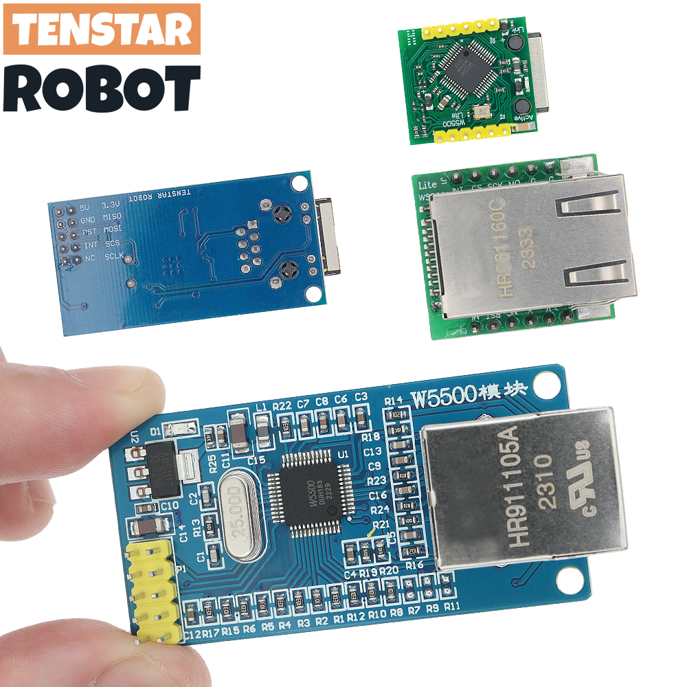 USR-ES1 W5500 Ethernet Network - đánh giá và giá Ethernet Module W5500