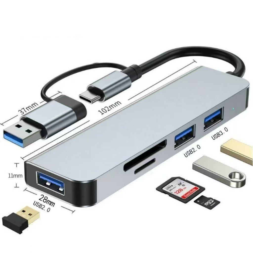 USB C Hub USB Splitter 8 in 1  - đánh giá và giá Home Assistant Sd