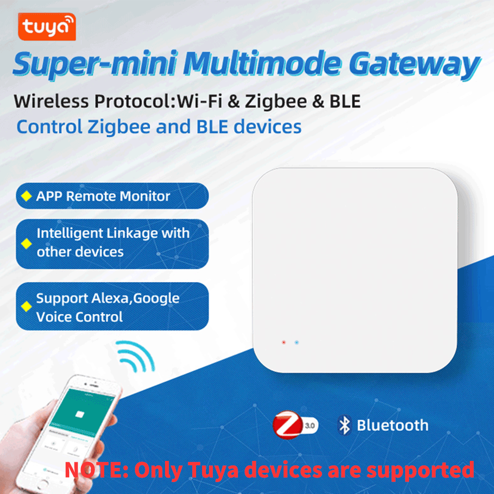 Tuya Zigbee Wireless Hub Gatew - đánh giá và giá Home Automation Tutorial