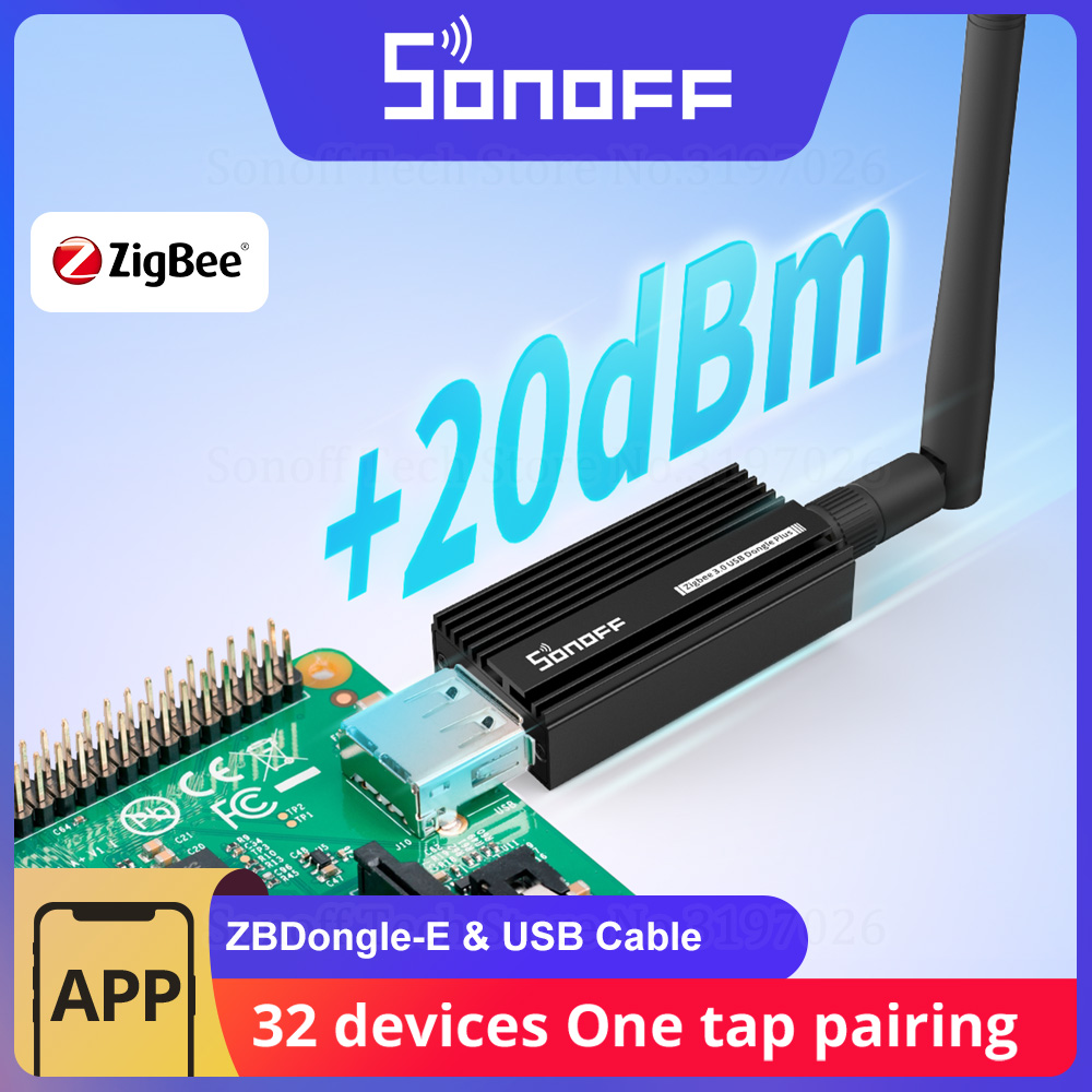 SONOFF ZBDongle-E USB Dongle P - đánh giá và giá Zigbee Coordinator Stick