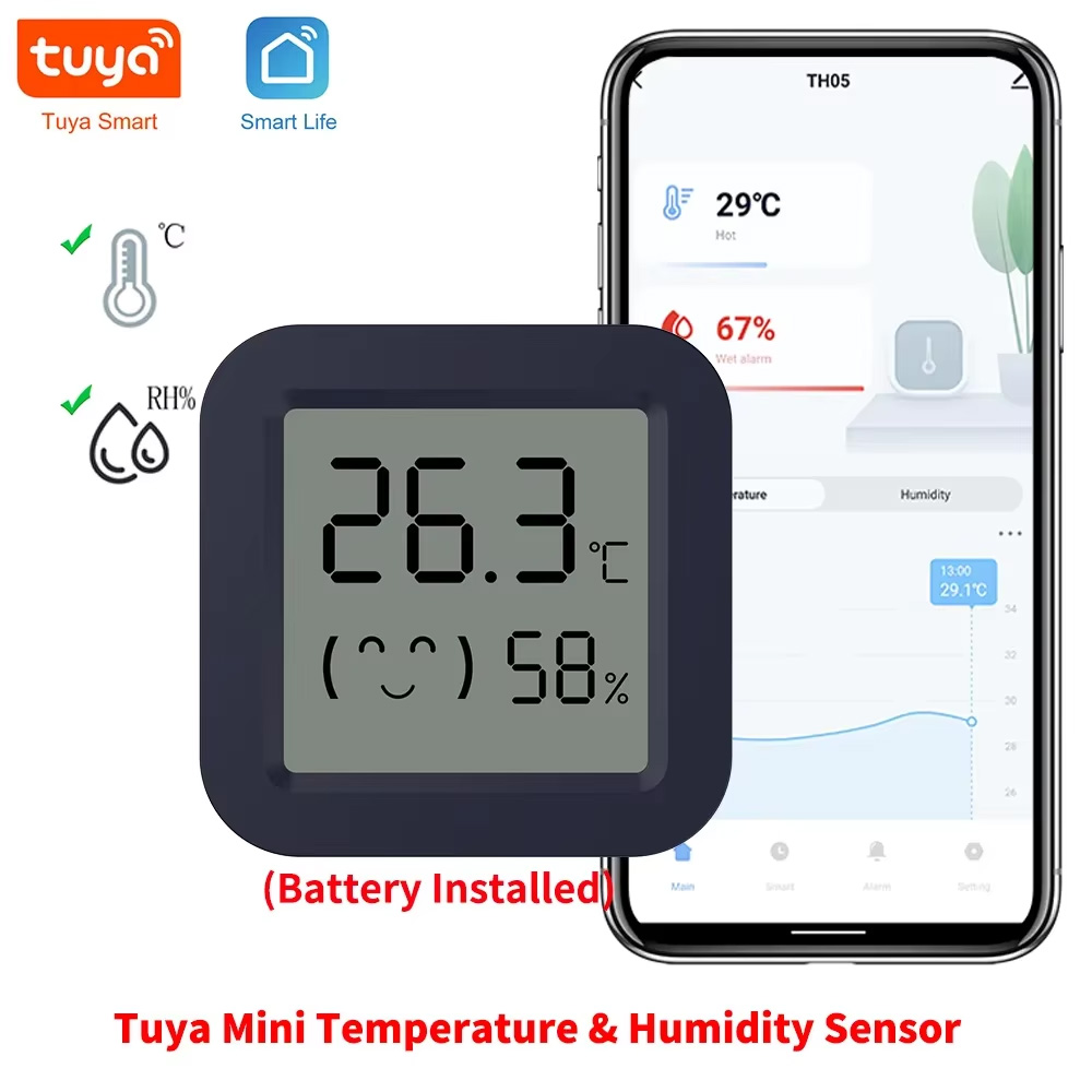 Mini Smart Thermometer Hygrome - đánh giá và giá Temperature Humidity Sensor