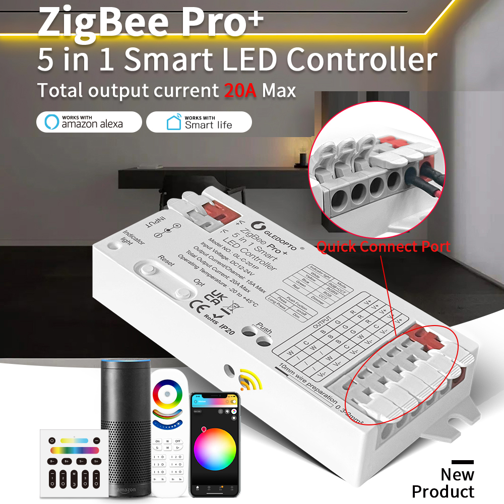 Smart ZigBee 3.0 LED Controlle - đánh giá và giá Zigbee Coordinator Stick
