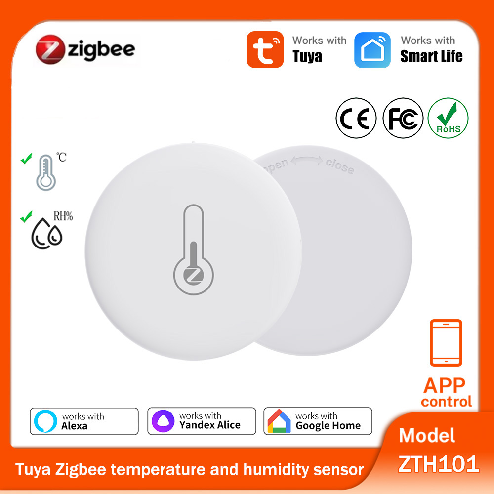 Tuya Zigbee Temperature Humidi - đánh giá và giá Temperature Humidity Sensor