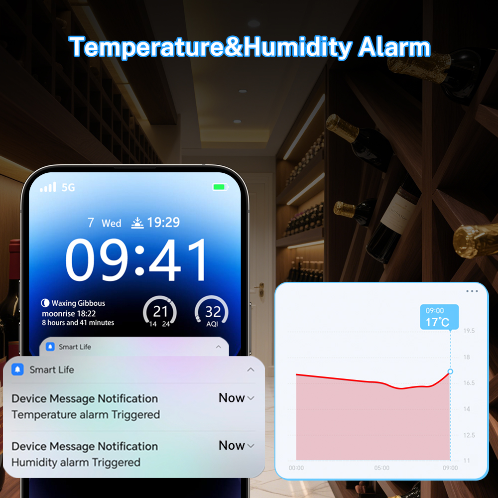 Tuya Zigbee Temperature Humidi - đánh giá và giá Temperature Humidity Sensor