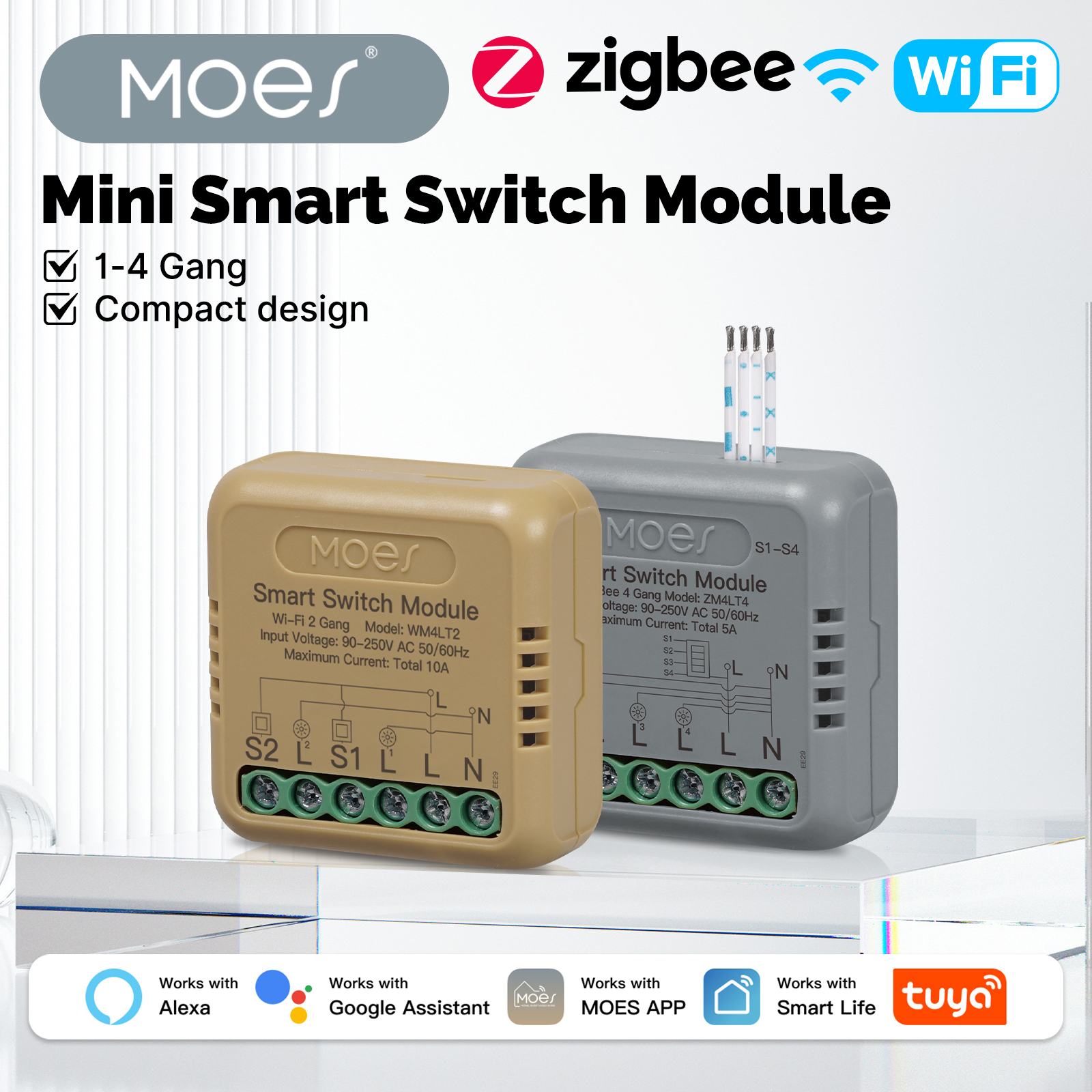 MOES Tuya WiFi Zigbee Mini DIY - đánh giá và giá Home Automation Diy