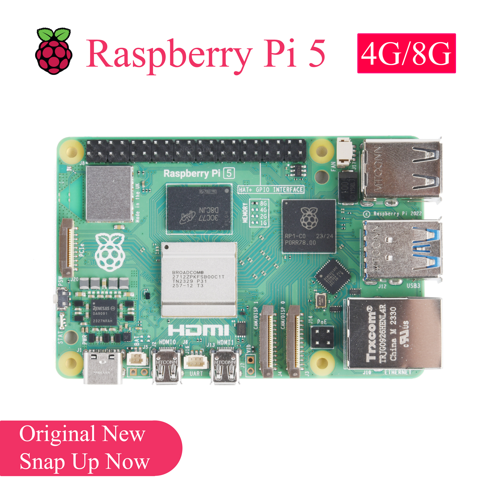 1PCS Original Raspberry Pi 5 4 - đánh giá và giá Raspberry Pi Home Automation Diy