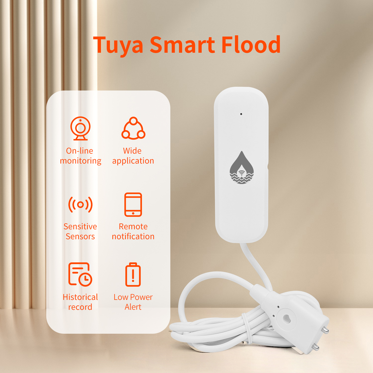YFK Tuya WiFi Water Leakage Se - đánh giá và giá Home Automation Technology
