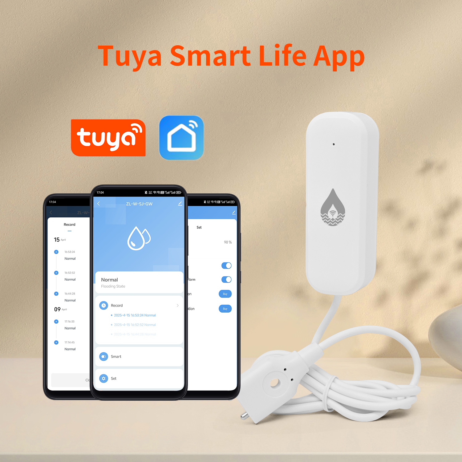 YFK Tuya WiFi Water Leakage Se - đánh giá và giá Home Automation Technology