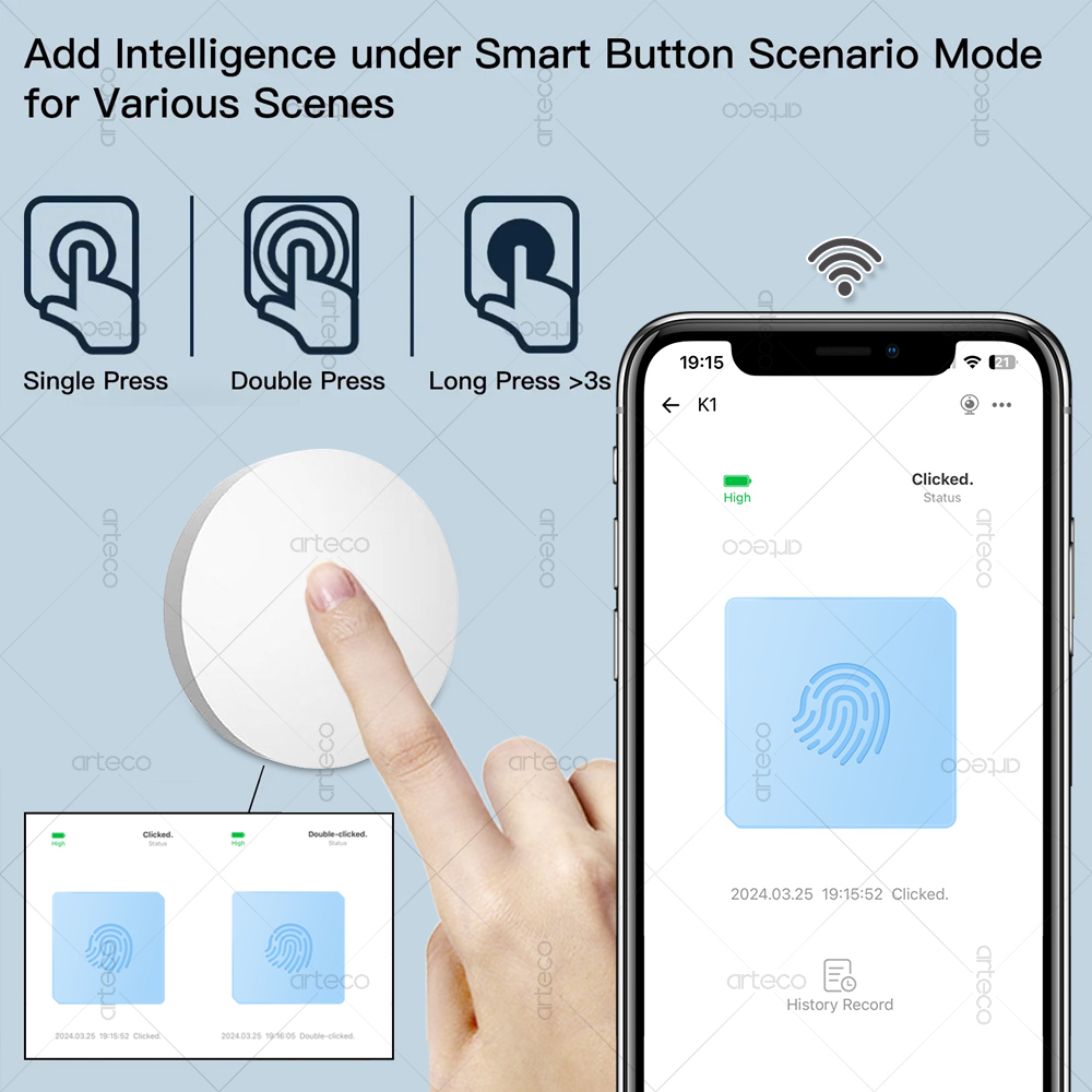 Zigbee Button Scene Switch Wir - đánh giá và giá Home Automation Technology