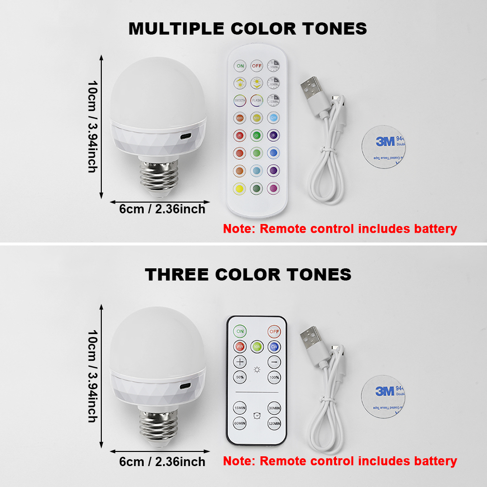 E27 LED Light Bulb RGB USB Rec - đánh giá và giá Home Automation Industry