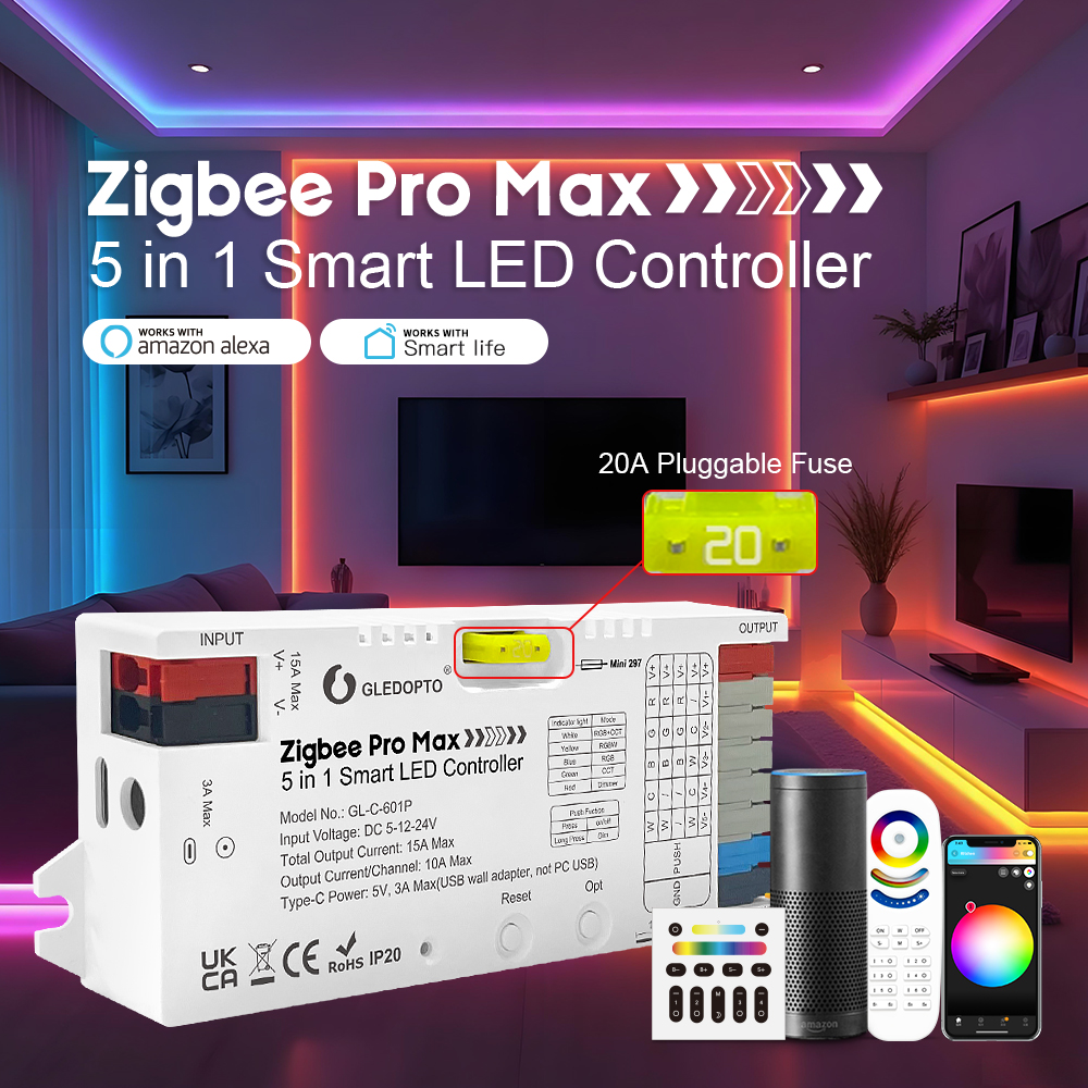 GLEDOPTO ZigBee 3.0 Pro Max 5- - đánh giá và giá Zigbee Coordinator Stick