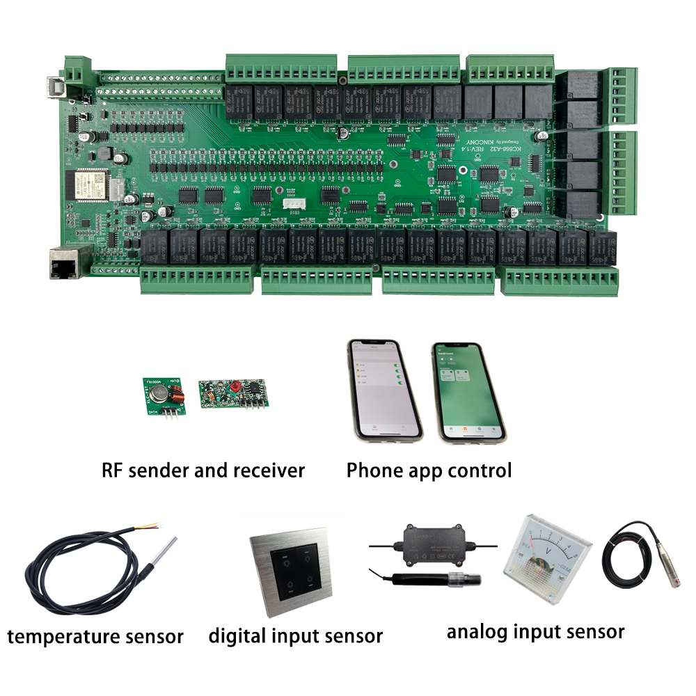 KC868-A32 ESP32 Wifi  RS232 US - đánh giá và giá Home Automation Arduino