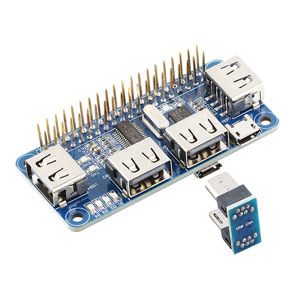 USB 2.0 Expansion Board HUB fo - đánh giá và giá Pi Zero W Board