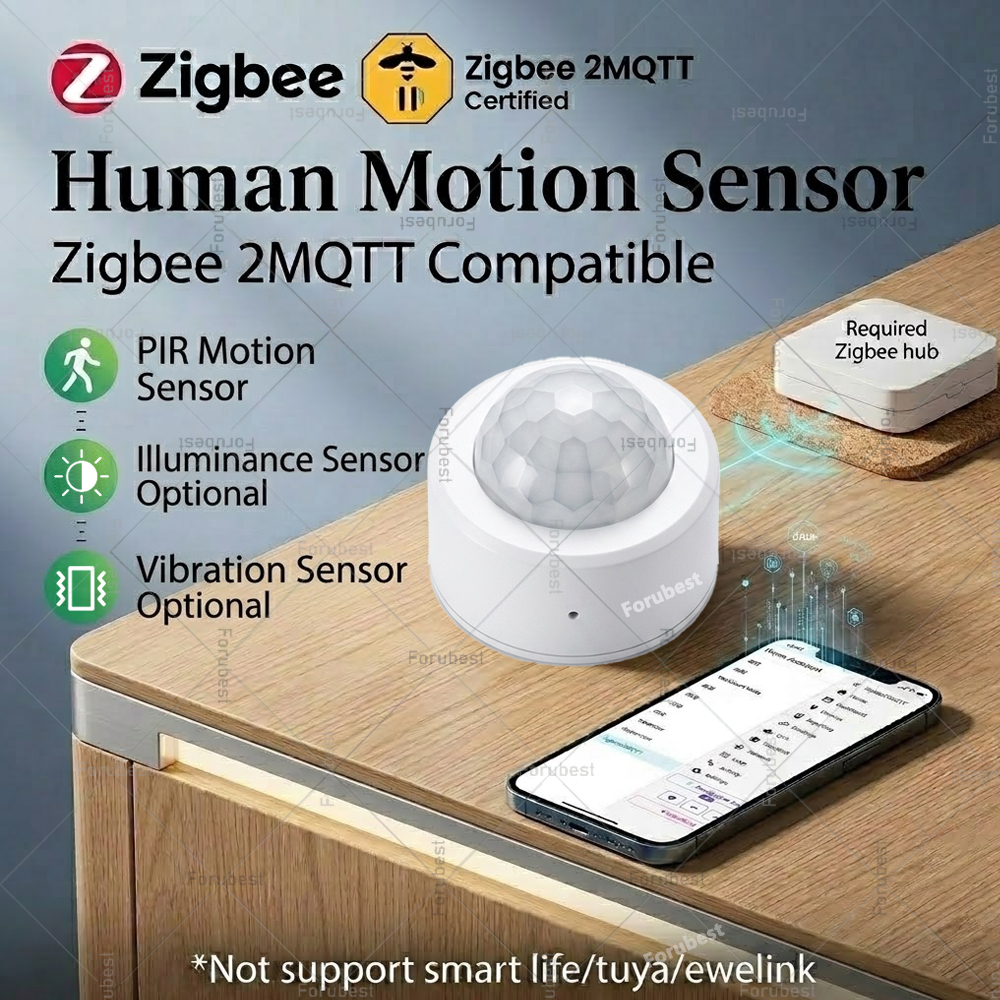 Zigbee 3.0 PIR Motion Sensor H - đánh giá và giá Home Automation Diy