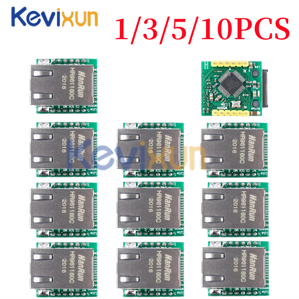10PCS/USR-ES1 W5500 Ethernet n - đánh giá và giá Ethernet Module W5500